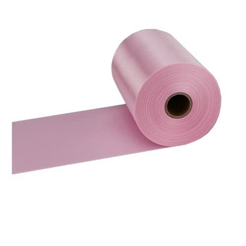 Organza Stoff Rolle, 25 meter/rolle 8 cm / 10 cm / 15 cm seiden satinbänder DIY. Hochzeitsstuhl SchärpenVerpackung Dekoration Seidenbänder(1-Light pink,15cm X 25meters) von HFGDRH