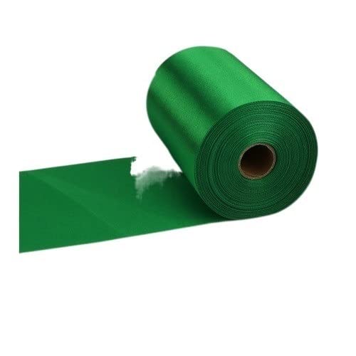 Organza Stoff Rolle, 25 meter/rolle 8 cm / 10 cm / 15 cm seiden satinbänder DIY. Hochzeitsstuhl SchärpenVerpackung Dekoration Seidenbänder(20-Deep green,15cm X 25meters) von HFGDRH