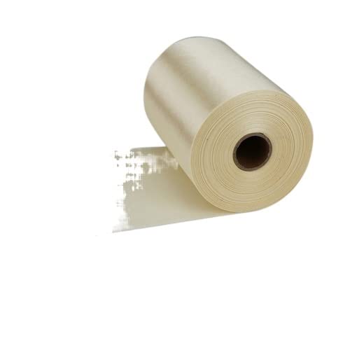 Organza Stoff Rolle, 25 meter/rolle 8 cm / 10 cm / 15 cm seiden satinbänder DIY. Hochzeitsstuhl SchärpenVerpackung Dekoration Seidenbänder(28-Beige,15cm X 25meters) von HFGDRH