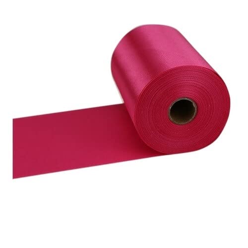 Organza Stoff Rolle, 25 meter/rolle 8 cm / 10 cm / 15 cm seiden satinbänder DIY. Hochzeitsstuhl SchärpenVerpackung Dekoration Seidenbänder(4-Light rose,15cm X 25meters) von HFGDRH