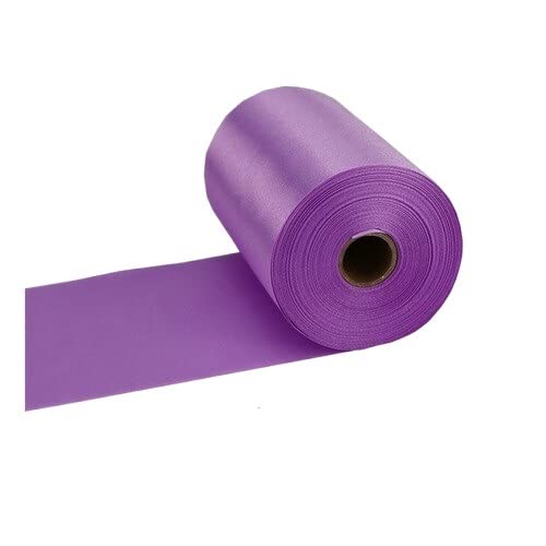 Organza Stoff Rolle, 25 meter/rolle 8 cm / 10 cm / 15 cm seiden satinbänder DIY. Hochzeitsstuhl SchärpenVerpackung Dekoration Seidenbänder(42-Purple red,15cm X 25meters) von HFGDRH