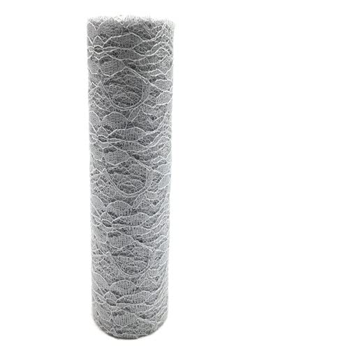 Organza Stoff Rolle, 30 cm 10 yards spitze glitter pailletten tüll rollen mesh DIY. Tüll Stoff Hintergrund Hochzeit Geburtstag Party Tischdekoration Tischläufer(Gray-Without-sequin) von HFGDRH