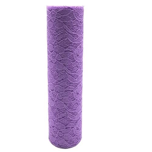 Organza Stoff Rolle, 30 cm 10 yards spitze glitter pailletten tüll rollen mesh DIY. Tüll Stoff Hintergrund Hochzeit Geburtstag Party Tischdekoration Tischläufer(Purple-No-sequin) von HFGDRH