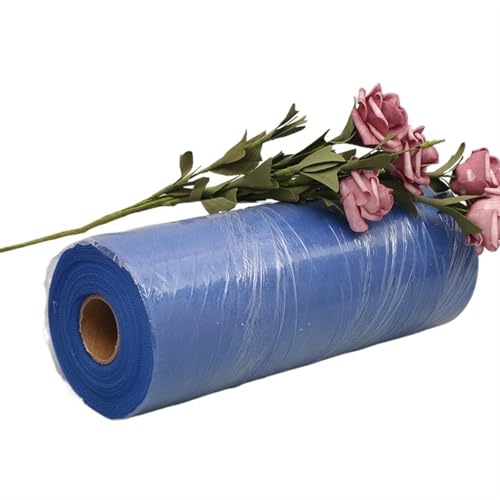 Organza Stoff Rolle, 30 cm 100yards weiße Tüllrollen 12inch DIY. Dekorative Handwerk Tüll Rolls Spule for Hochzeitsdekoration Weihnachtsveranstaltungsparty(Royal blue) von HFGDRH