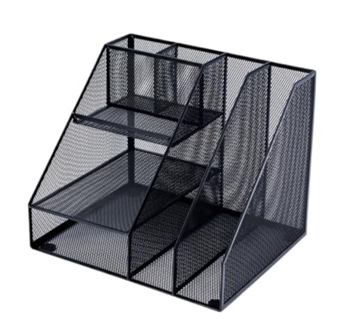 Schreibtisch-Organizer, Büro-Organizer, Schreibtisch-Organizer und Zubehör, Akten-Organizer mit Schublade und Stifthalter, Papier-Organizer, Briefablage, Büro-Schreibtisch-Organizer (A 25,5 x 30 x von HFRUUWSEHJJKK