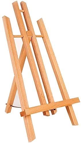 Verstellbare Schreibtischstaffelei, tragbare Tischstaffelei, Holzstativ, Staffelei, Kunstmalerei, Halter, Tischplatte für Künstler, Display, Malerei, Staffelei (Größe: 37 cm) (Größe: 28 cm) () von HFRUUWSEHJJKK