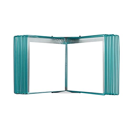 Aktenorganisator, verstellbarer Schreibtisch-Flip-Aktenhalter, wandmontierter Aktenhalter A4, wandmontierter Display-Aktenhalter(Green) von HGDNNDEOP