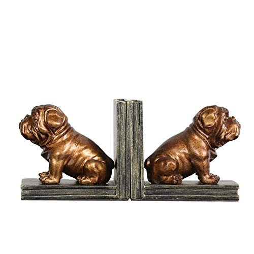 HGRYNDRO Plattenklemme American Country Creative Bookends Home Accessoires Bücherregal Büro Studienzimmer Dekoration Buch Datei Geschenk Tafelklammer von HGRYNDRO