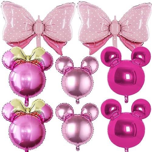 HGSHUO Luftballons Mouse Folienballon Geburtstag Balloons Bogen Ballon Mouse Geburtstagsdeko Themenparty Luftballons Helium Kindergeburtstag Dekoratione von HGSHUO