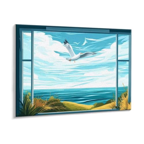 Malen Nach Zahlen Erwachsene, Seagull Aussicht Paint by Numbers Malen Nach Zahlen, DIY mit Pinseln und Acrylfarben Handgemalt Ölgemälde für Geschenke und Wand Dekoratio, Ohne Rahmen 40 x 50 cm R-293 Malen Nach Zahlen Erwachsene, Seagull Aussicht Paint by Numbers Malen Nach Zahlen, DIY mit Pinseln und Acrylfarben Handgemalt Ölgemälde für Geschenke und Wand Dekoratio, Ohne Rahmen 40 x 50 cm R-293 von HHQGOUYG