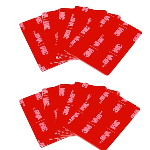 10pcs 3m-Klebepads Doppelseitig Extra Stark Doppelseitiges Klebeband Robuste Klebepads Doppelseitig Doppelseitig Quadratisch Acrylschaum Premium-QualitäT Ultrastarker Halt 3m doppelseitiges klebepads von HHZZXCDH