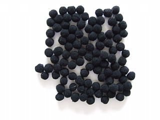 Trimits PP1BL schwarze Pompons für die Spielzeugherstellung, 7 mm, 100 Stück von HI-TACK