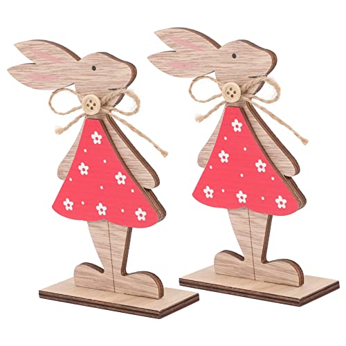 HIAKDOFT 2 Stück Osterdekorationen Hasenschwanz Hase Plüsch Stuffer Zwerge Plüsch Küken Easter Decoration Ostern tischdeko Hasenschild aus Holz Ostern hausdekorationen hölzern rot HIAKDOFT 2 Stück Osterdekorationen Hasenschwanz Hase Plüsch Stuffer Zwerge Plüsch Küken Easter Decoration Ostern tischdeko Hasenschild aus Holz Ostern hausdekorationen hölzern rot von HIAKDOFT