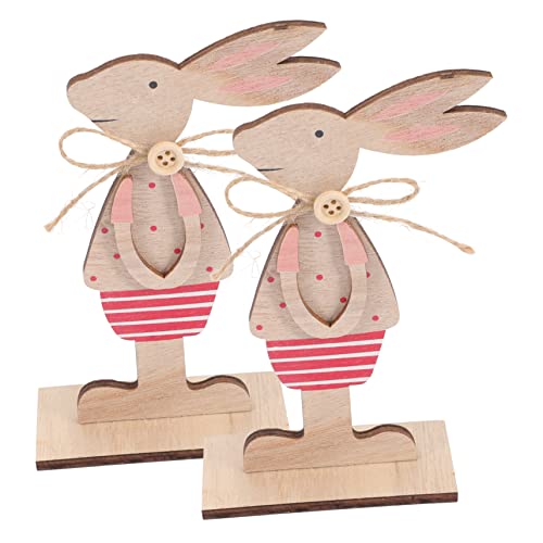 HIAKDOFT 2 Stück Osterdekorationen Ostern mitgebsel austecherformen Ostern Sommergeburtstagsfeierdekorationen Häschen Zeug tischdeko dekorative Requisiten für Ostern Tischschild aus Holz HIAKDOFT 2 Stück Osterdekorationen Ostern mitgebsel austecherformen Ostern Sommergeburtstagsfeierdekorationen Häschen Zeug tischdeko dekorative Requisiten für Ostern Tischschild aus Holz von HIAKDOFT