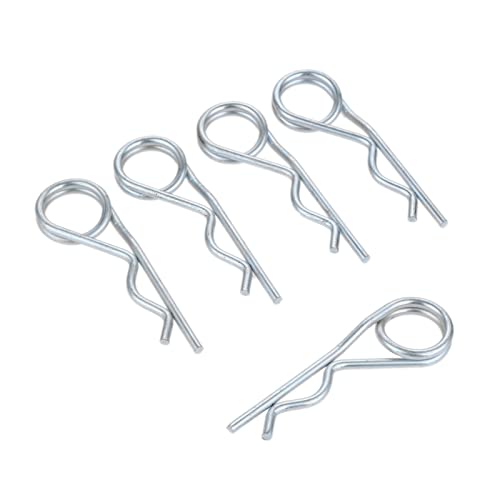 HIDIZ Doppelring-Splint R-Klemme Federstahl fest 50–160 mm (Size : 4x100mm 5pcs) von HIDIZ