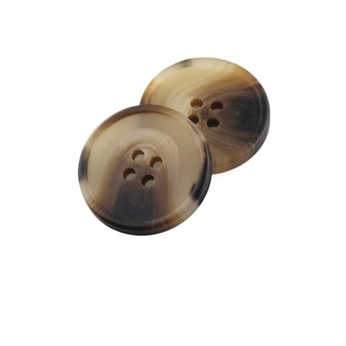 Knöpfe aus Kunstharz, 4 Löcher, Nähzubehör, Größe komplett für Kleidung, dekorative Kunststoffknöpfe, handgefertigt, 20 Stück, 18 mm, 20 Stück Knöpfe aus Kunstharz, 4 Löcher, Nähzubehör, Größe komplett für Kleidung, dekorative Kunststoffknöpfe, handgefertigt, 20 Stück, 18 mm, 20 Stück von HIKOO DAILY