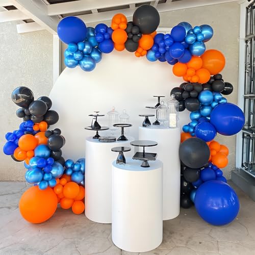 HILAVO Blau Schwarz Orange Ballons von HILAVO