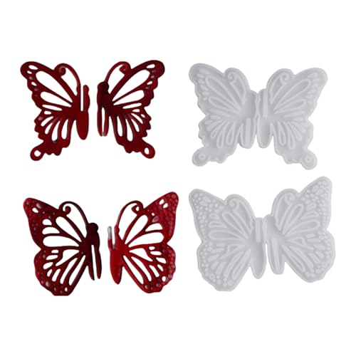 Flexible Silikonformen, Schmetterlings-Zubehör, Epoxidharz, Ornament, Anhänger, praktisches Werkzeug zur Schmuckherstellung Flexible Silikonformen, Schmetterlings-Zubehör, Epoxidharz, Ornament, Anhänger, praktisches Werkzeug zur Schmuckherstellung von HINAYOSAN