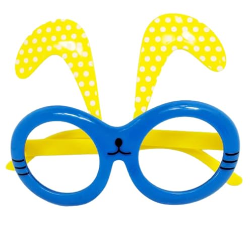 HINAYOSAN Cartoon-Brillenrahmen, Osterbrille, Kinder, lustige Party, Cosplay, Cartoon-Brille, Oster-Kostüm, Dekorationen, Requisiten von HINAYOSAN