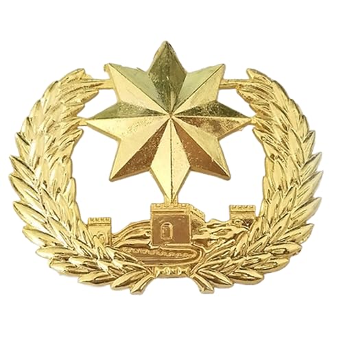 Uniformkappen, Embleme, Sternabzeichen für Wachmann, Uniform, Hut, dekoratives Set, Hutzubehör, Abzeichen von HINAYOSAN