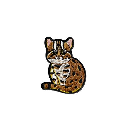 Hinihao Hi, 1 x Leoparden-Katzen-Aufkleber zum Aufbügeln oder Aufnähen, Applikation für Kleidung, Rucksack, Handyhüllen, Helme, DIY-Zubehör, Taschen, Koffer von HINIHAO HI,