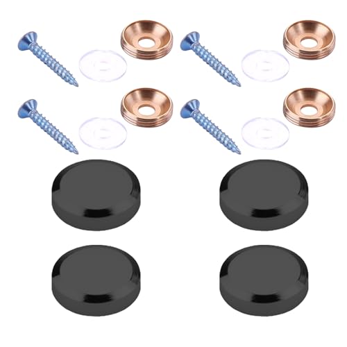 4 Stück Werbetafel-Dekoration, Nägel, Glasbefestigungen, Befestigungsnägel, Werbenägel, Glas, dekorative Schrauben, Befestigungen von HIOPOIUYT