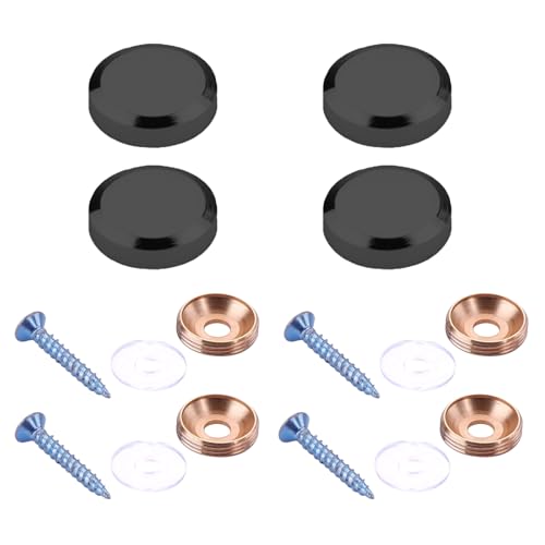 4 Stück Werbetafel-Dekoration, Nägel, Glasbefestigungen, Befestigungsnägel, Werbenägel, Glas, dekorative Schrauben, Befestigungen von HIOPOIUYT