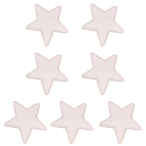 7 Stück glänzende Pailletten Stern Patches Kleidung Applikation Nähzubehör für Mode-Enthusiasten und Bastler 7 Stück glänzende Pailletten Stern Patches Kleidung Applikation Nähzubehör für Mode-Enthusiasten und Bastler von HIOPOIUYT