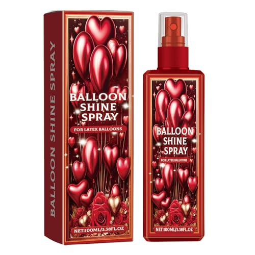 HIOPOIUYT 100 ml Ballon glänzt Latex-Ballon, Glanzaufheller, Nachtlichtbeständig, Ballon-Glanz, Party-Dekorationen von HIOPOIUYT