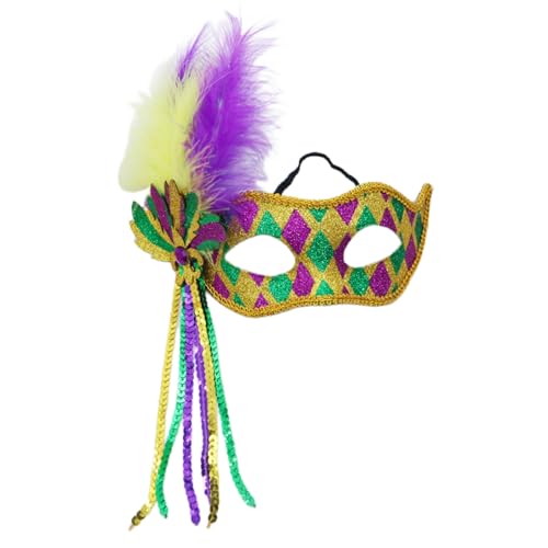 HIOPOIUYT Party-Auftritte, Maskerade, Gesicht, Hochzeit, Karneval, Frauen, Gesicht, Halloween, Gesicht, Festival, Kostüm, Requisiten von HIOPOIUYT