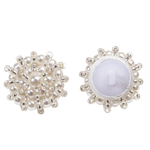 Klassische Perlenknöpfe Elegante Perlen Schnalle Fade Resistant Für Mode Enthusiasten Craft Project Verschiedene Kleidungsstücken Dekore Klassische Perlenknöpfe Elegante Perlen Schnalle Fade Resistant Für Mode Enthusiasten Craft Project Verschiedene Kleidungsstücken Dekore von HIOPOIUYT