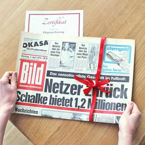 HISTORIA GmbH Zeitung vom Tag der Geburt 1932 - historische Zeitung als Geschenkidee von HISTORIA GmbH