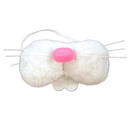 HIXNUG Plüschstoff Hasennase Hasennase Zubehör Ostern Party Supplies Hasenmaske für Tierverkleidung von HIXNUG