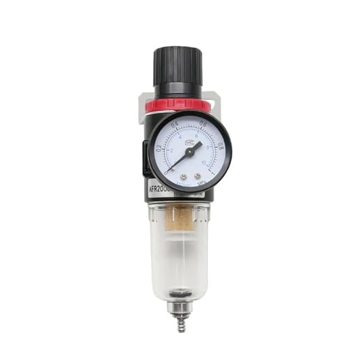 AFR2000-PC 12mm Pneumatischer Filterregler Luftaufbereitungseinheit Druckschalter Manometer 1St von HJFGVOCT