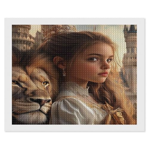 HKFLD 5d Diamond Painting Kits for Adults UK Stitch Jewel Bead Gem Crystal Dimond Picture Art Kit Adults Full Drill Kids Girls Creations Crafts Beautiful Orc 30 * 40cm von HKFLD