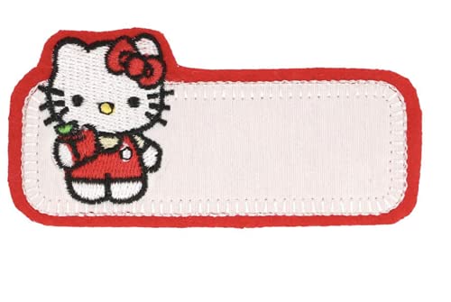 HKM 10231423 Patches, Fabric, Weiss, 87 mm von HKM