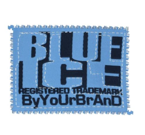 HKM Applikation Blue Ice by Your Brand Patches, Blau von HKM