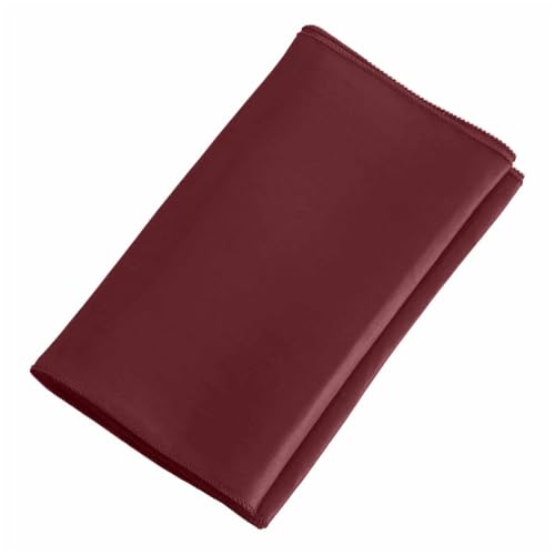 HLBEST Elegante rechteckige Tischdecke, Polyester-Satin, helle glatte Tischdecke für Hochzeiten und Esszimmer von HLBEST