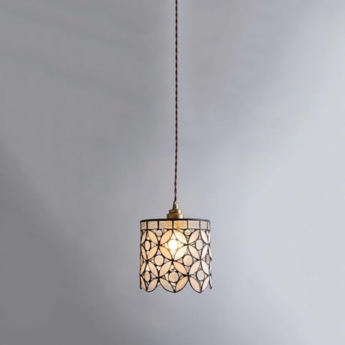 HLRTBCN Moderne Messing Kronleuchter Kunst Tiffany Pendelleuchte Pendelleuchte Retro Bunte Zylinder Wassermuster Glasdecke Leuchte Kücheninsel Modern Nordisch HLRTBCN Moderne Messing Kronleuchter Kunst Tiffany Pendelleuchte Pendelleuchte Retro Bunte Zylinder Wassermuster Glasdecke Leuchte Kücheninsel Modern Nordisch von HLRTBCN