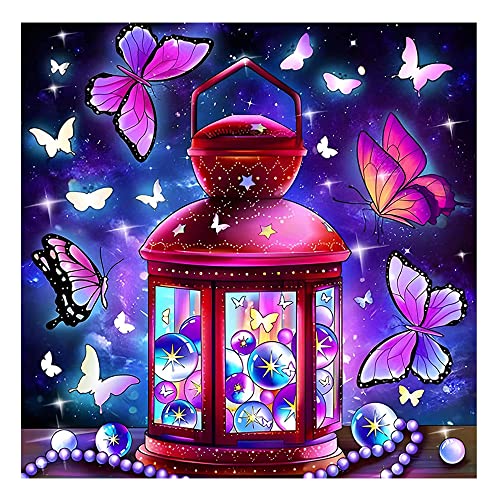 5D Diamond Painting Full Set Erwachsene Daiments Painting Bilder DIY Diamant Malerei Kits Kinder Anfänger Malen Nach Zahlen für Home Wand Dekoration, 30x30cm von HMCEY