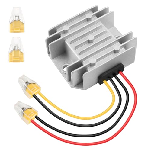 Spannungswandler 24v auf 12v, DC DC wandler 24v auf 12v, spannungsbegrenzer 12v, DC 8V-40V zu 12V 3A 36W, Spannungsregler 24v auf 12v für Gartenbeleuchtung, Instrumentierung(8-40V auf 12V 3A 36W) von HNCY