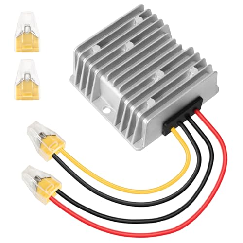 DC DC Wandler, Spannungswandler 24v auf 12v, 15V-40V zu 10A 120W, Spannungsstabilisator 12v für Gartenbeleuchtung, Instrumentierung, Step Down Converter von HNCY