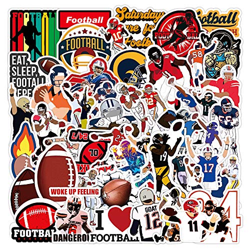 HNTR American Football Aufkleber, 50 Touchdown NFL-Aufkleber von HNTR