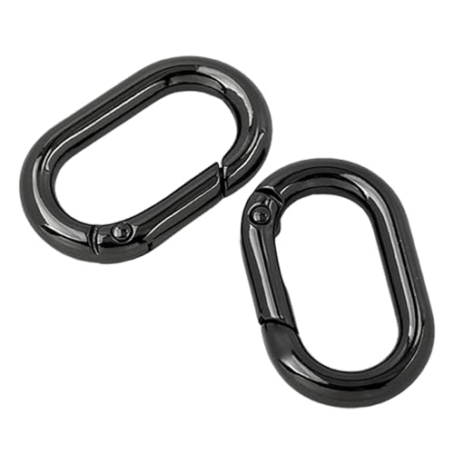 2 Stück/Set Metall Oval Ringe Schnallen Feder Schlüsselanhänger Schnallen Feder Oval Ringe Multifunktionale ovale Ringe Tasche Zubehör 2 Stück/Set Metall Oval Ringe Schnallen Feder Schlüsselanhänger Schnallen Feder Oval Ringe Multifunktionale ovale Ringe Tasche Zubehör von HNsdsvcd