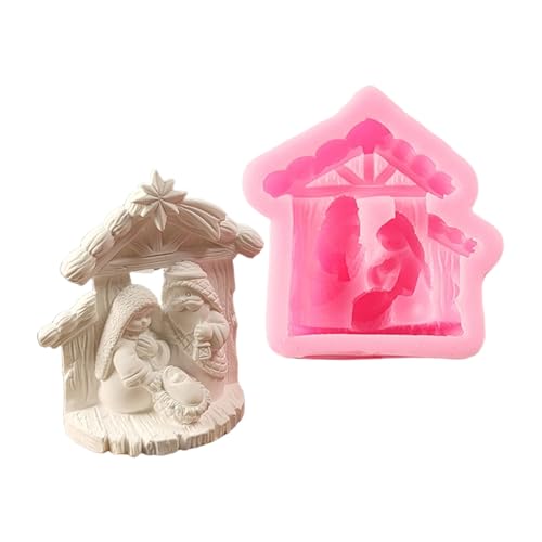 Christ House Sturdy Silicon Schlüsselbund Schimmelpilze Handwerksmittel Epoxidharz Charme Für Personalisieren Schmuck von HNsdsvcd