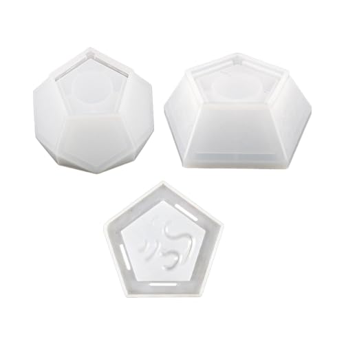 Nicht Stick Dices Formbehälterform Epoxidharz Silikonform Ornament Tool Für Storage Box Candlestick von HNsdsvcd