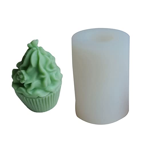Silikonform für 3D-Cupcake-/Cupcake-Formen, zur Herstellung von Harz, DIY, Ornamente, handgefertigte Heimdekorationen, Zubehör, Silikonformen für Epoxidharz, Backen, Ton, Harz, Gießform aus Silikon von HNsdsvcd