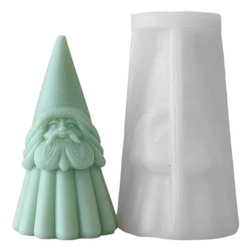 Weihnachten Santa Silicone Kerze Schimmel Kreative Weihnachtsform Duft Kerze Herstellung Silikonform Für Die Weihnachtsfeier von HNsdsvcd