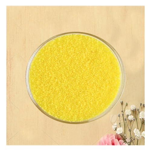 HOFUNTRE Kerzen Sand for Die DIY，kerzenwachs Kaufen，Kerzen Granulat，Kerzen Pulver，Sie Können Den Behälter Frei Wählen, Um Verschiedene Arten Von Kerzen Herzustellen(Yellow,500g/1.1lb) von HOFUNTRE