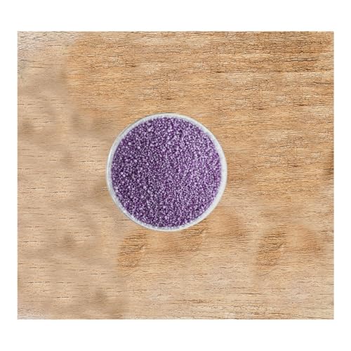 HOFUNTRE Kerzensand，kerzenwachs Kaufen，Kerzen Granulat，Palmwachs Kerzengranulat，Kerzen Wachs，Brennt Mit Sanftem Schein Und Leichtem Duft Und Schafft Eine Warme Atmosphäre(Purple,100g/0.22lb) von HOFUNTRE